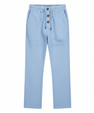 Men's straight-cut cotton sweatpants with drawstring