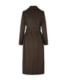 Long trench coat with belt 