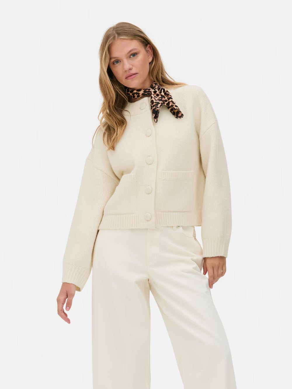 Arvielle Buttoned Knit Cardigan