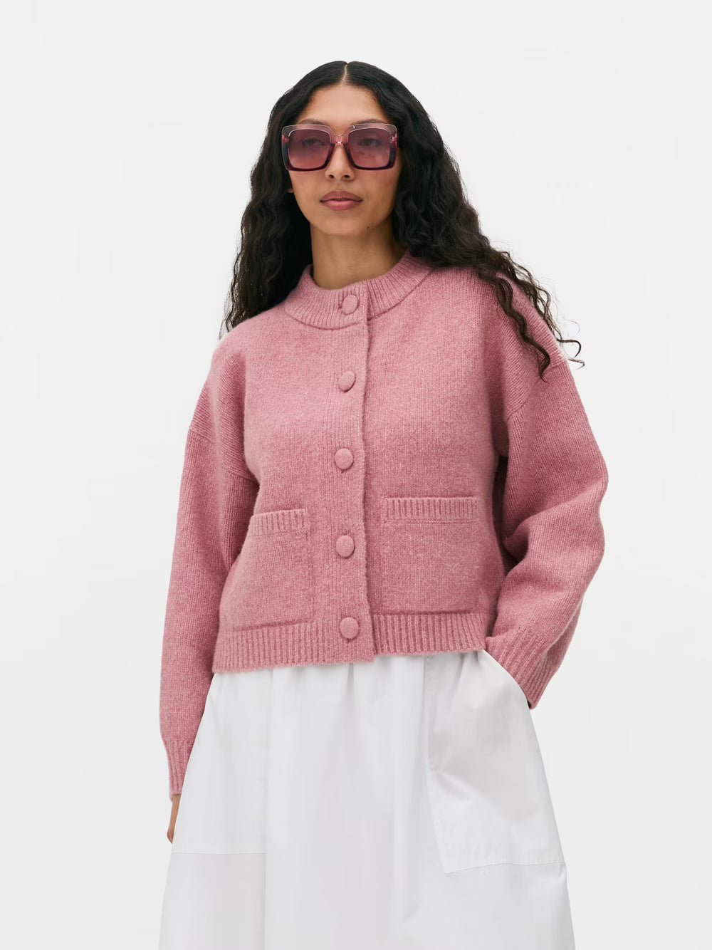 Arvielle Buttoned Knit Cardigan