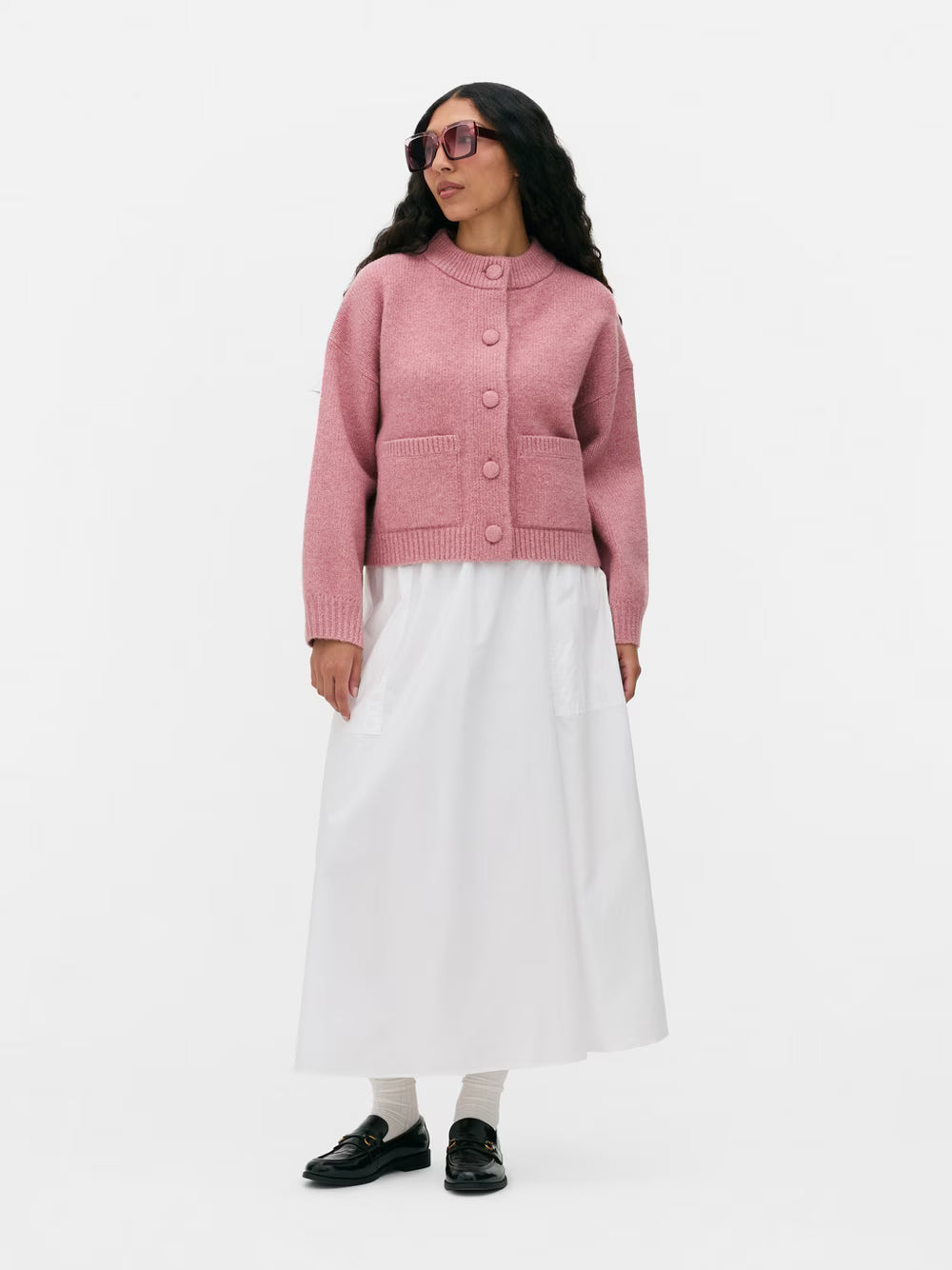 Arvielle Buttoned Knit Cardigan