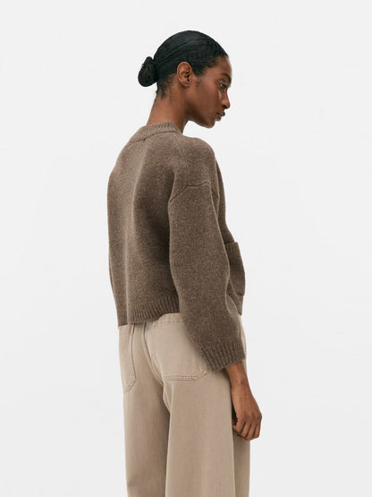 Arvielle Buttoned Knit Cardigan