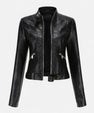 Elegant Women's Jacket in Premium Leather