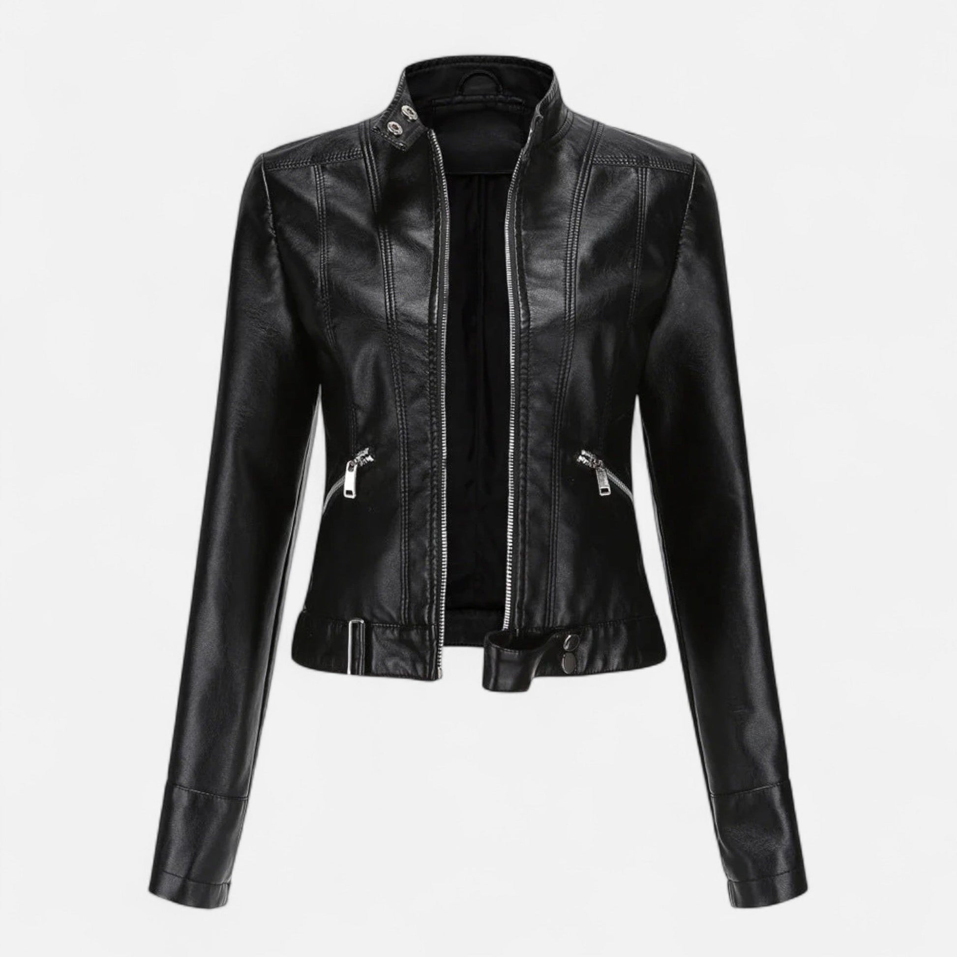 Elegant Women's Jacket in Premium Leather