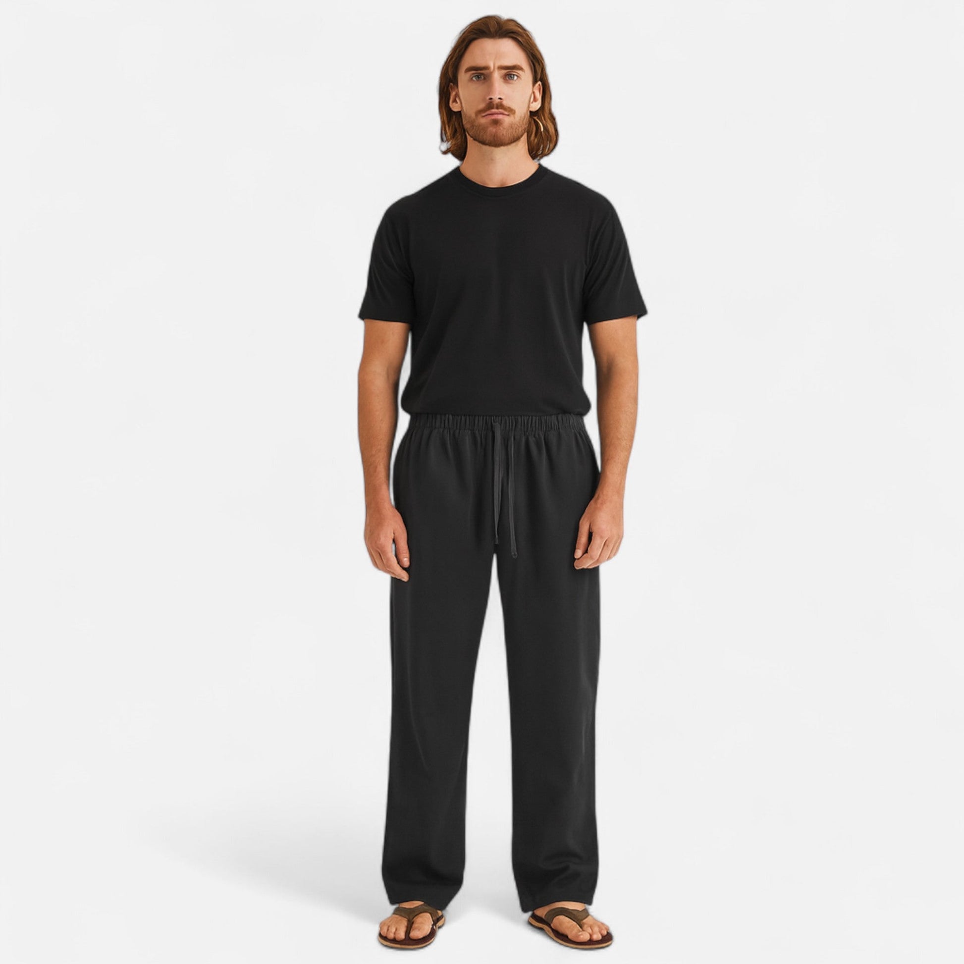 Maison Verdi | Men's Loose Pants Premium Casual Fit