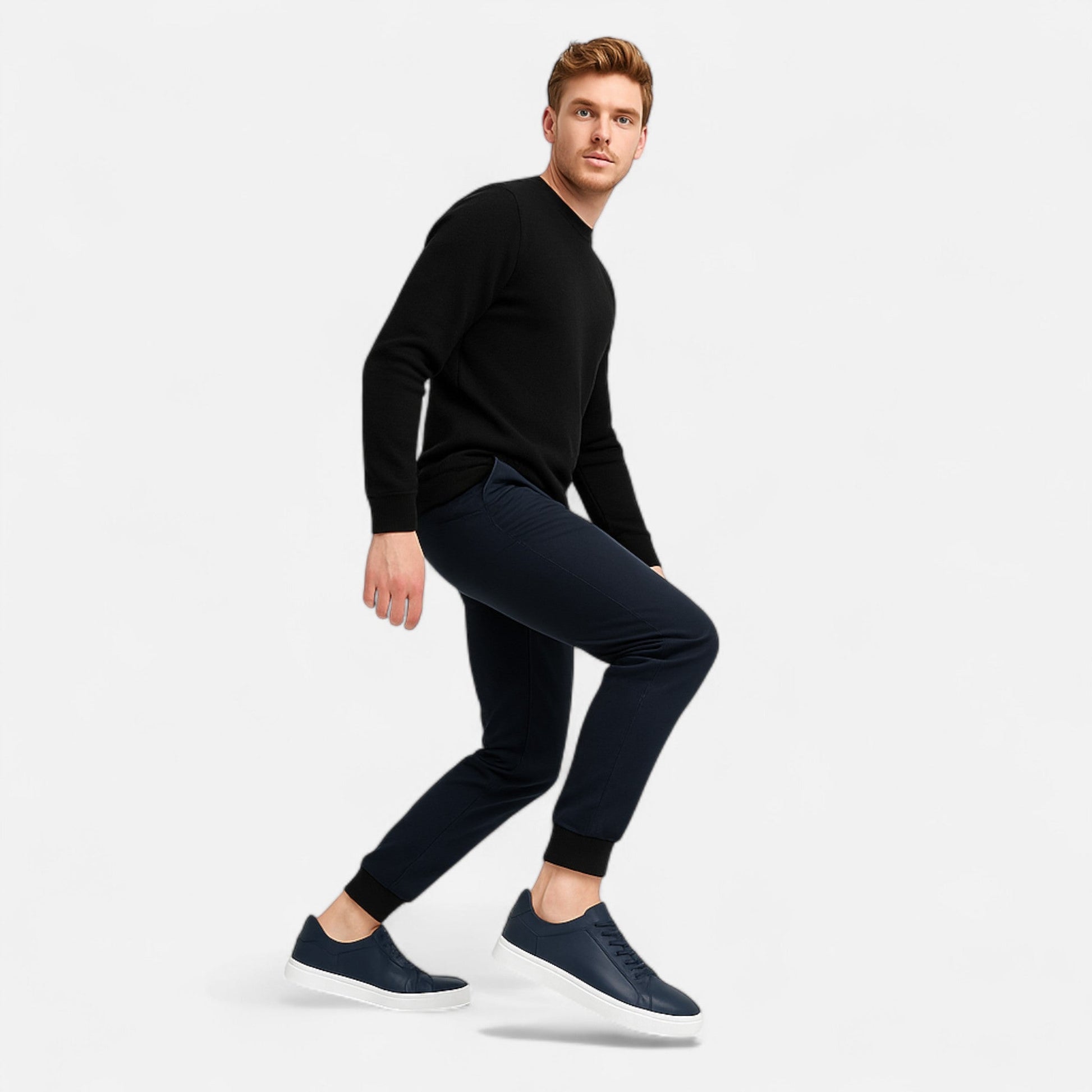 Maison Verdi | Premium Leather Slip-On Men's Sneakers