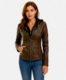 Women's Leather Jacket – Timeless Elegance, Refined Touch