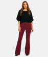 Maison Verdi | Women's High Waist Flared Pants