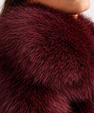 Short fur jacket