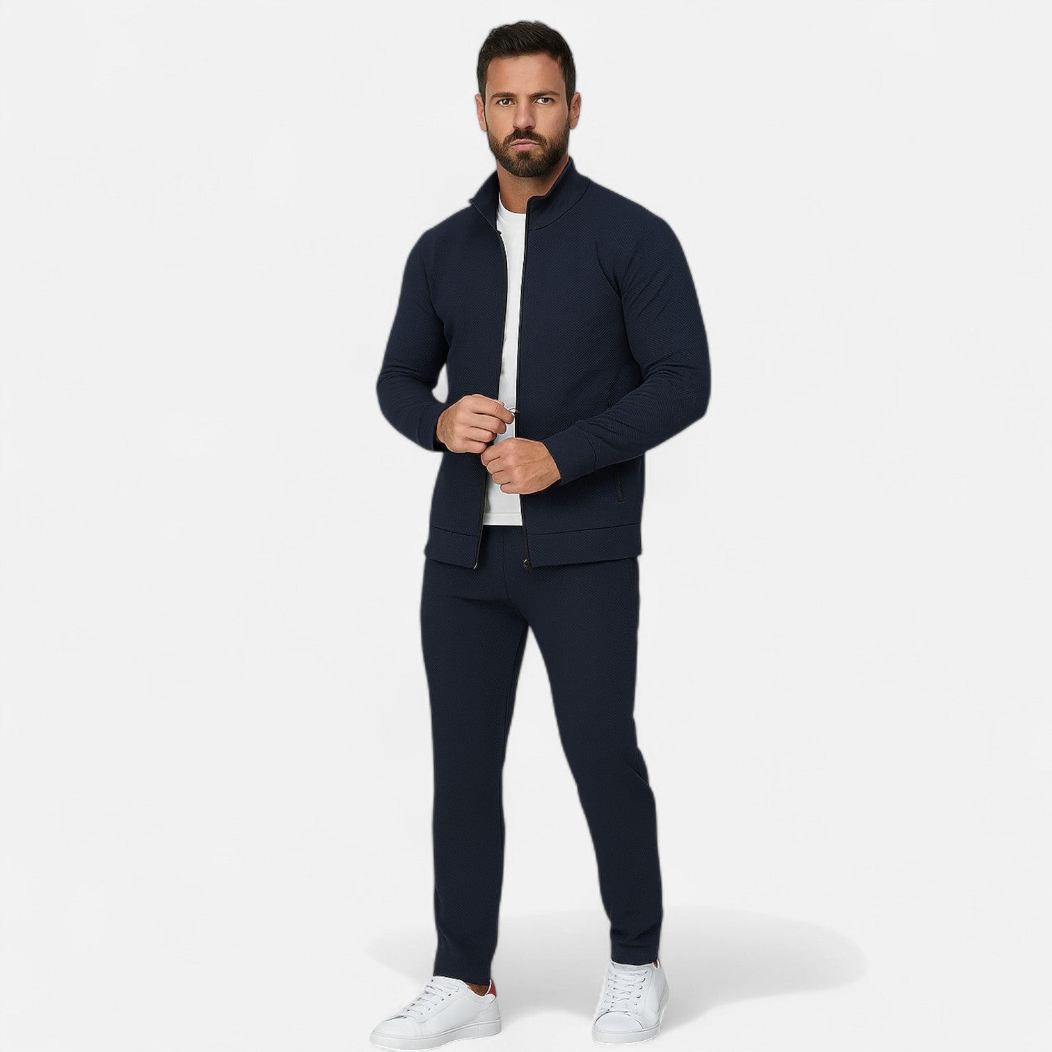 Maison Verdi| Men's Tracksuit Set – Sleek Fit, Athletic Elegance