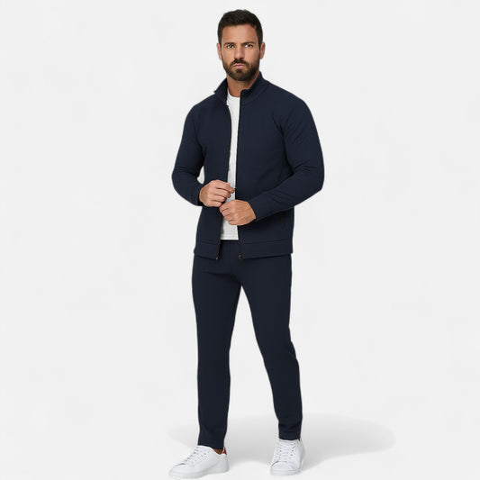 Maison Verdi| Men's Tracksuit Set – Sleek Fit, Athletic Elegance