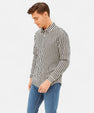Maison Verdi | Men's Long Sleeve Striped Shirt