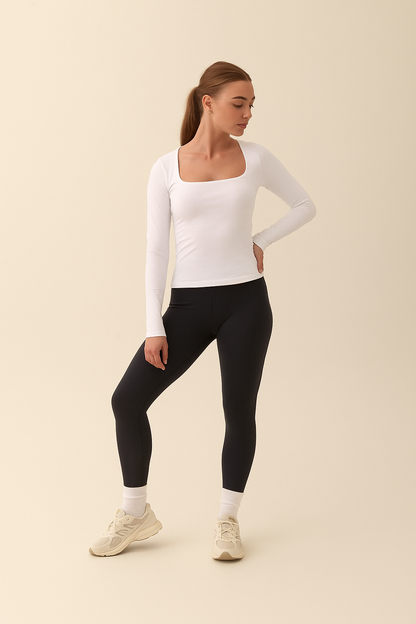 Amalfi Long-Sleeve Knit Top