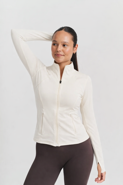 Sculpting sports jacket