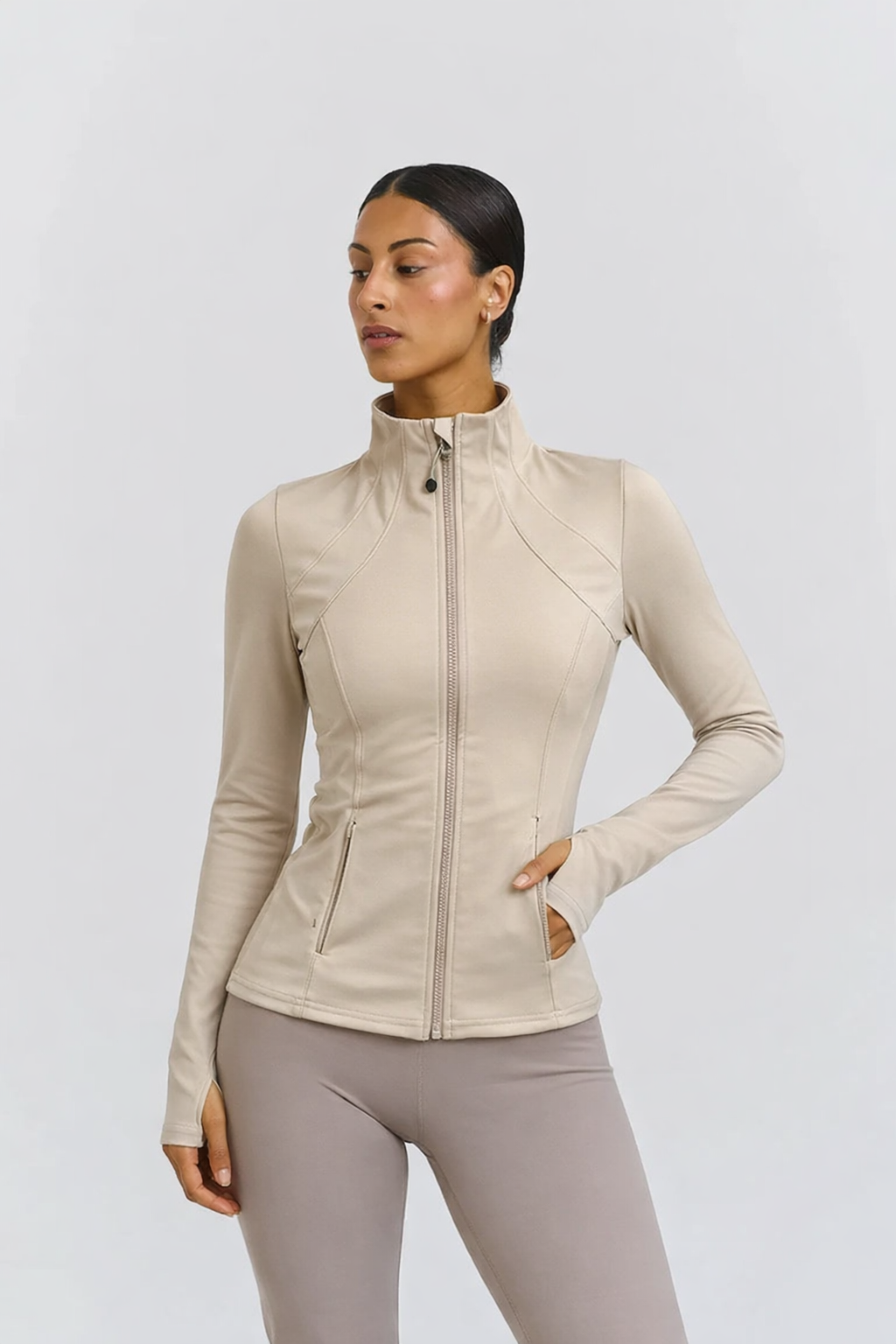 Sculpting sports jacket