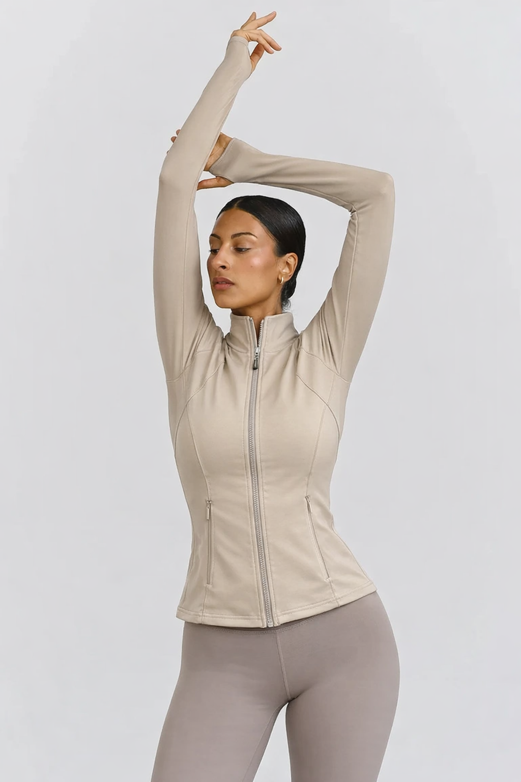 Sculpting sports jacket