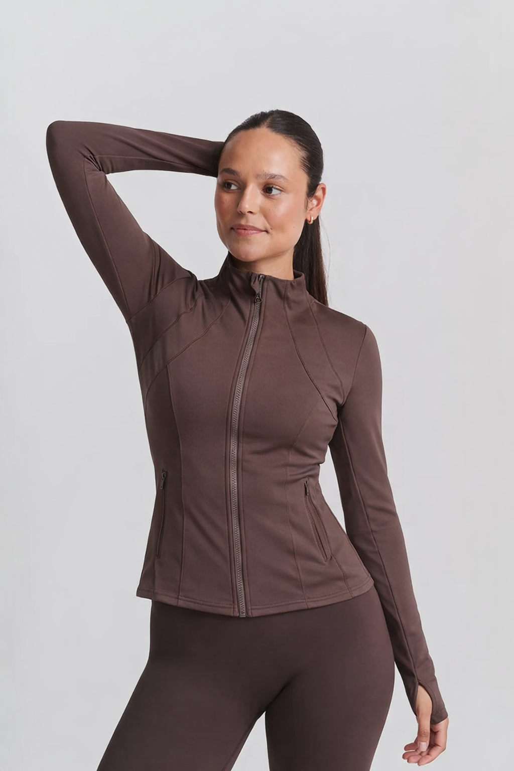 Sculpting sports jacket