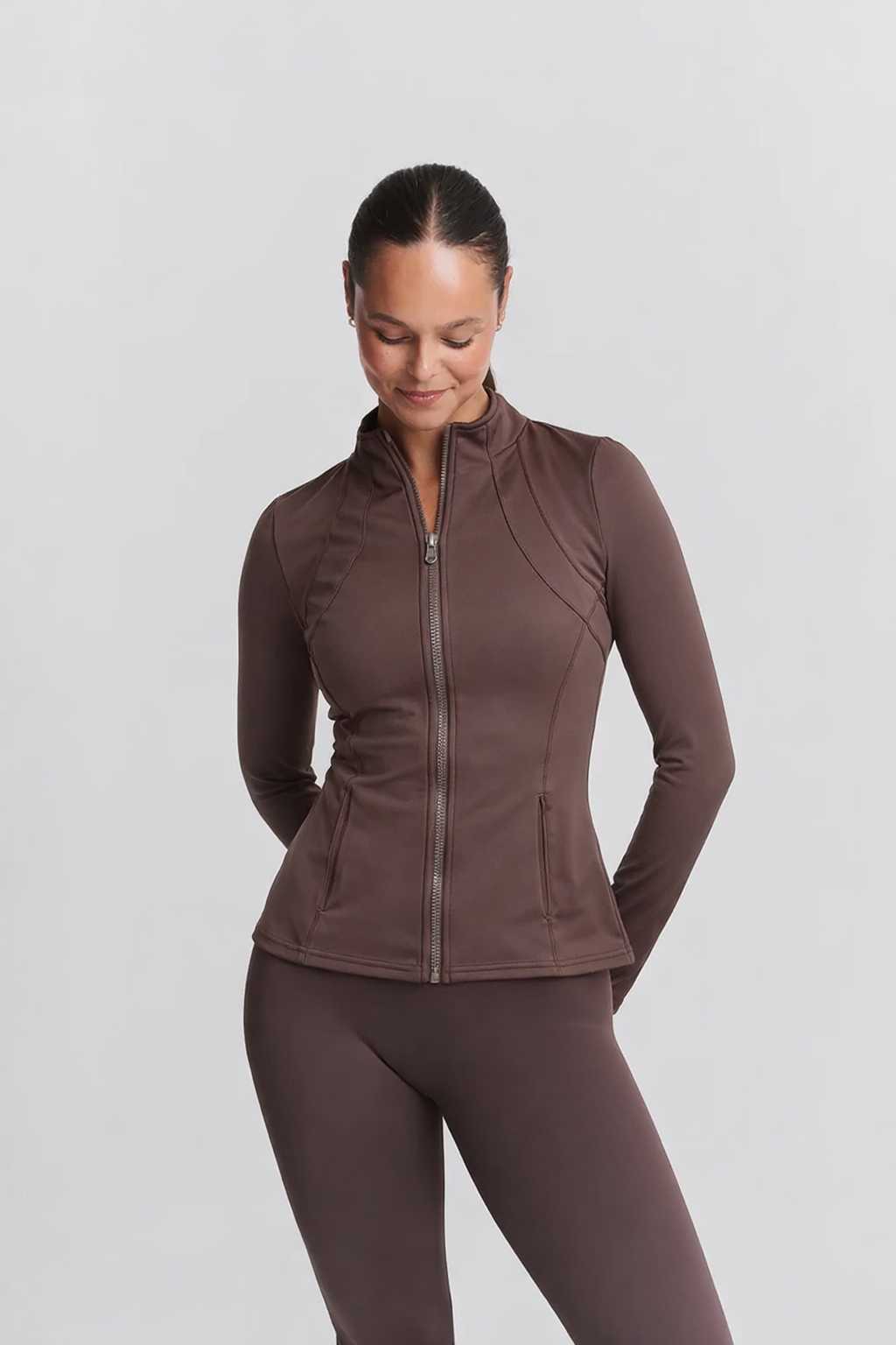Sculpting sports jacket