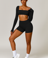  Julie Long-Sleeve Gym Top 