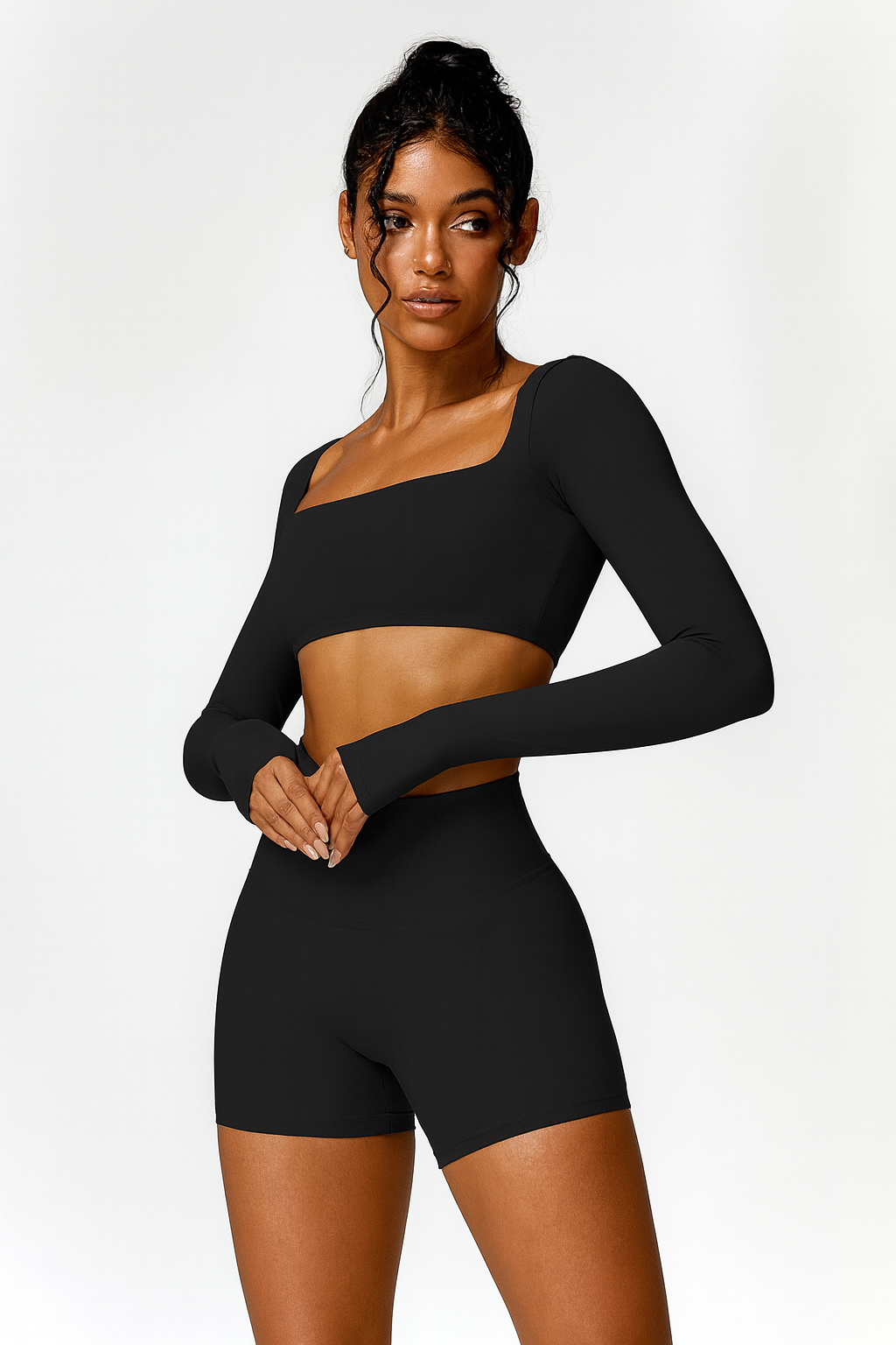  Julie Long-Sleeve Gym Top 