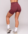 Thrive V-Cut Shorts (Bordeaux)