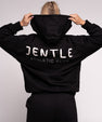 JNTL Oversized Zip Hoodie (Black)