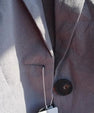 Emie Daly Chic Minimalist Linen Blazer