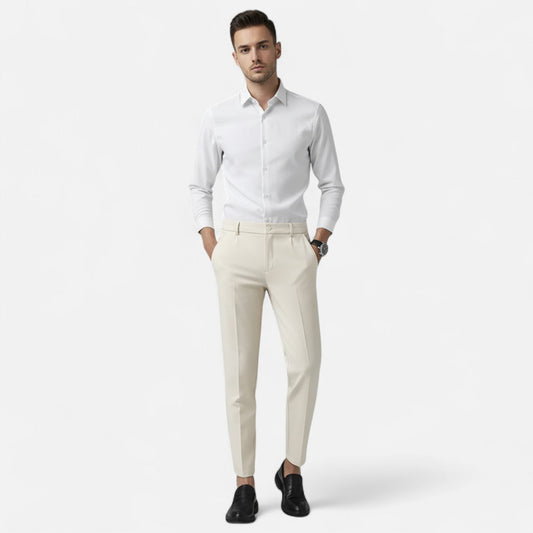 Maison Verdi | Men's Pants Augusto Stretch Premium Elegance