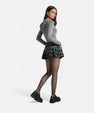 Maison Verdi | Women's Mini Pleated Plaid Skirt Vintage