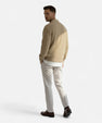 Maison Verdi | Men's Half-Zip Vintage Premium Knit Sweater