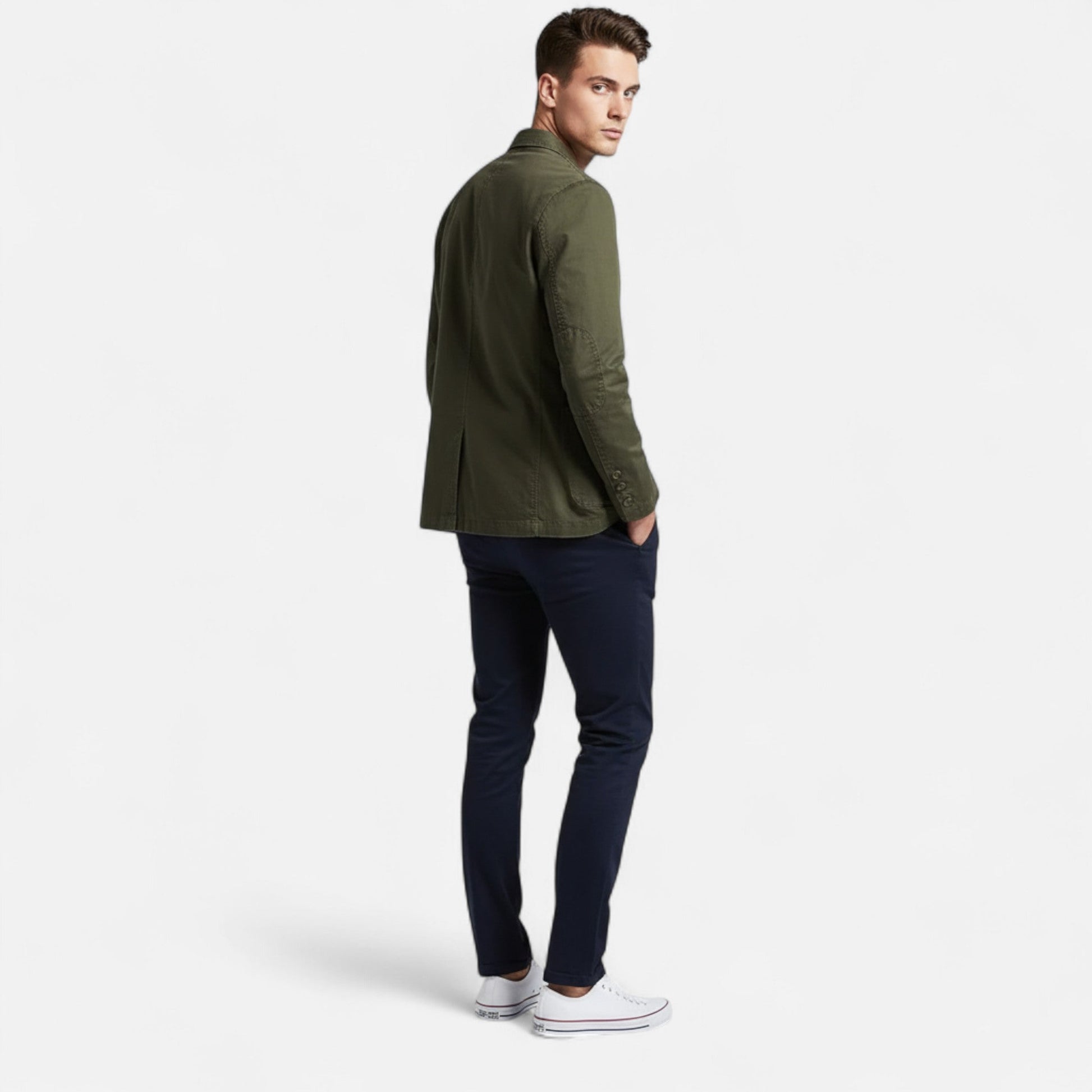 Maison Verdi| Men's Blazer Large Size Italian Style