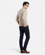 Maison Verdi | Men's Solid Knit Turtleneck Sweater
