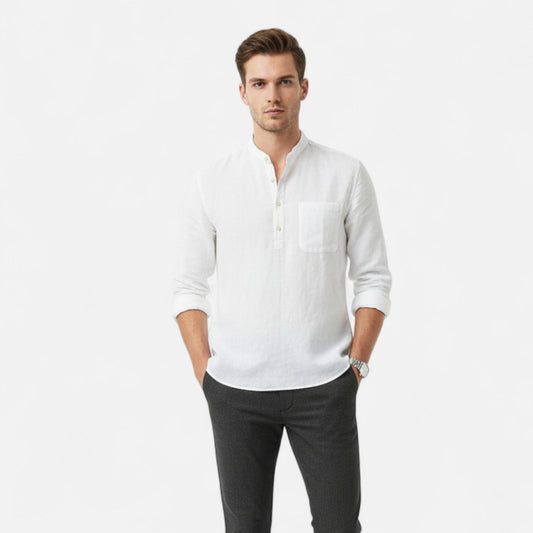 Maison Verdi | 100% Linen Shirt Men