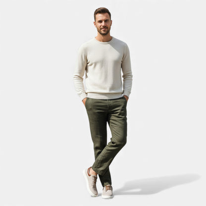 Maison Verdi | Classic Canvas Sneakers – Vulcanized Lace-up Shoes