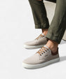 Maison Verdi | Classic Canvas Sneakers – Vulcanized Lace-up Shoes