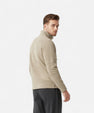 Maison Verdi | Men's Fleece Zip-Up Sweater Autumn-Winter