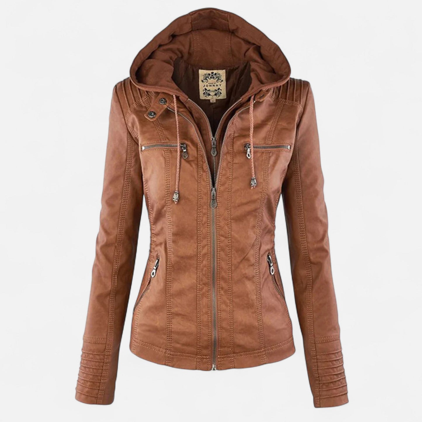 Women's Leather Jacket – Timeless Elegance, Refined Touch