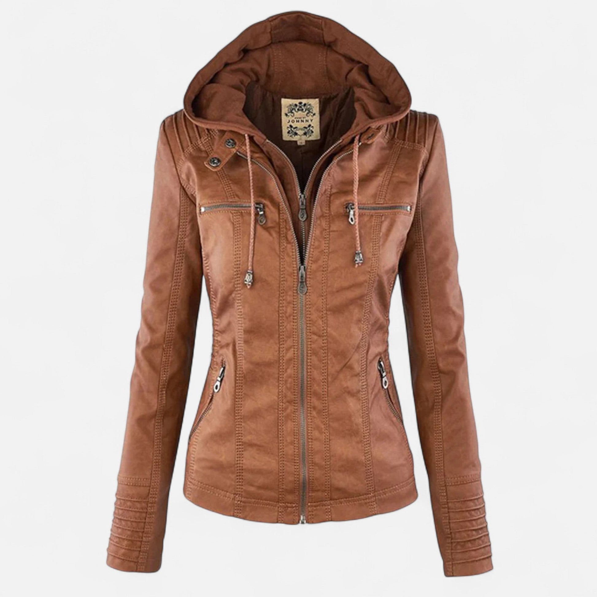 Women's Leather Jacket – Timeless Elegance, Refined Touch