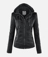 Women's Leather Jacket – Timeless Elegance, Refined Touch