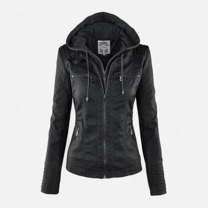 Women's Leather Jacket – Timeless Elegance, Refined Touch