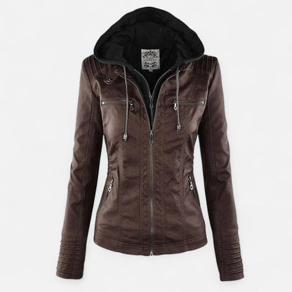 Women's Leather Jacket – Timeless Elegance, Refined Touch