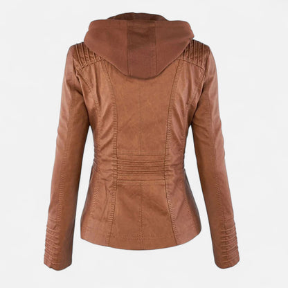Women's Leather Jacket – Timeless Elegance, Refined Touch