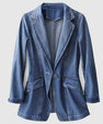 Malin Tassou Contemporary Denim Blazer