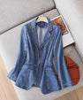 Malin Tassou Contemporary Denim Blazer