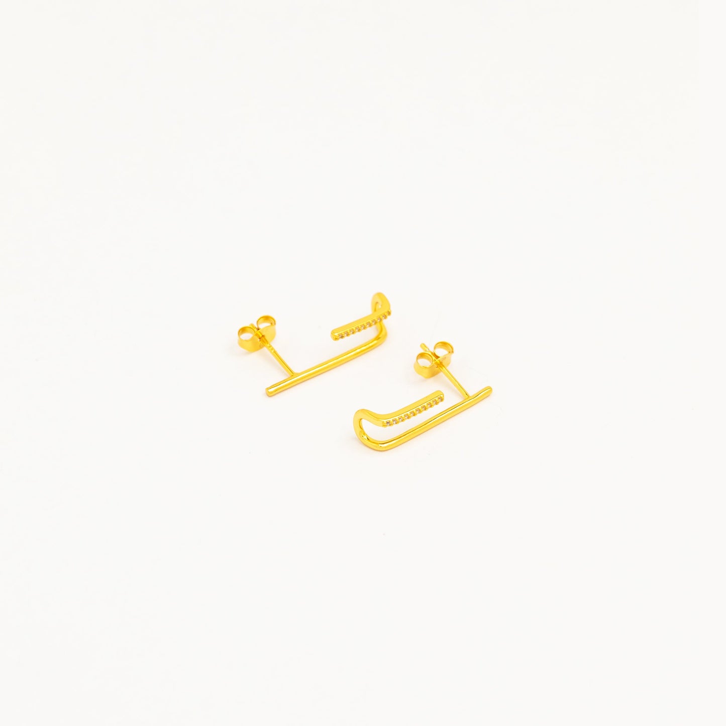 Moon Lining Earrings