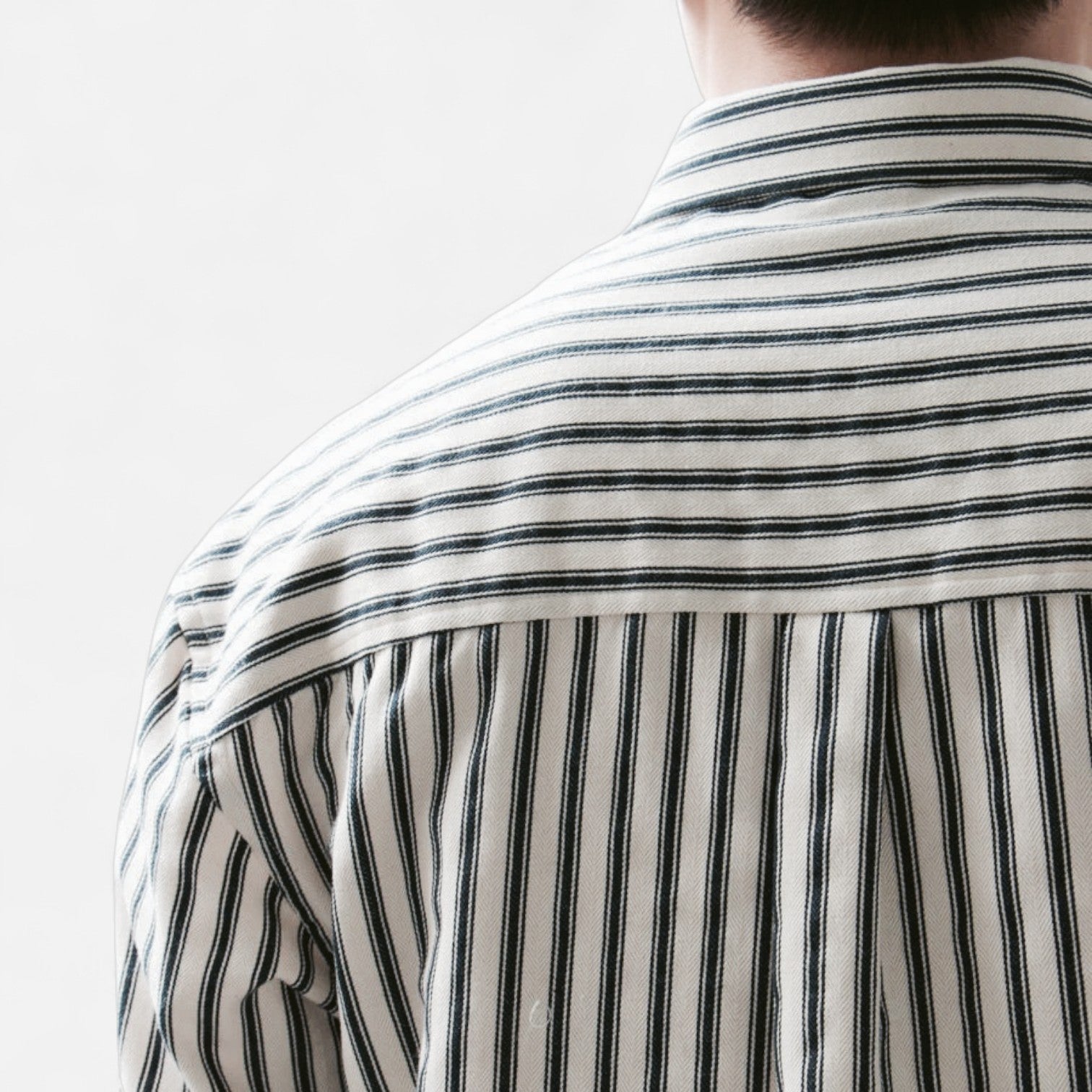 Maison Verdi | Men's Long Sleeve Striped Shirt