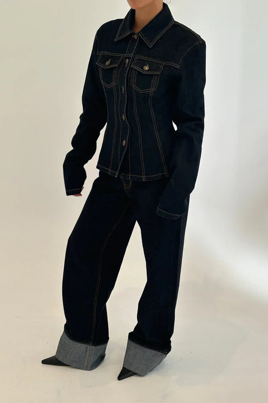 Valeria - Dark denim jacket