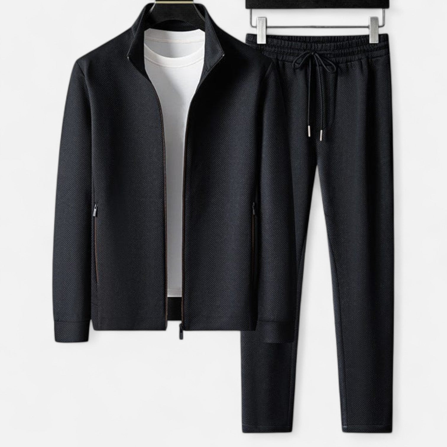 Maison Verdi| Men's Tracksuit Set – Sleek Fit, Athletic Elegance