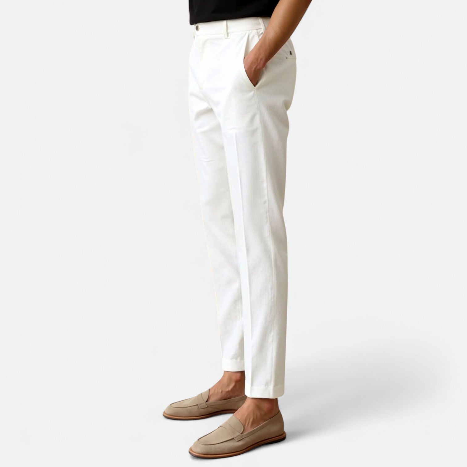 Maison Verdi | Men's Straight Cut Chino Pants