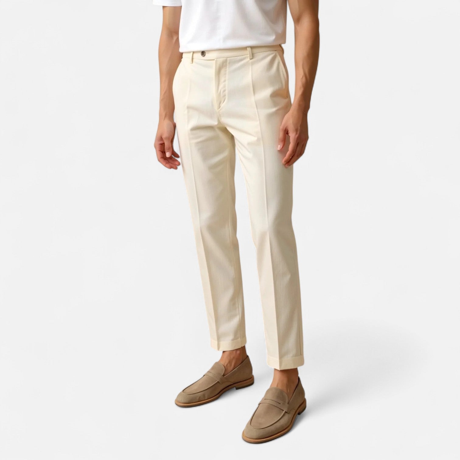 Maison Verdi | Men's Straight Cut Chino Pants
